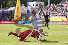 Toto-Pokal Finale; Würzburger Kickers - FC Ingolstadt 04; Marcel Costly (22, FCI) Foul Kurzweg Peter (16 WK)