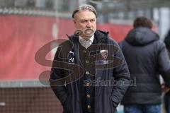 3. Liga; TSV 1860 München - FC Ingolstadt 04; vor dem Spiel Geschäftsführers Dietmar Beiersdorfer (FCI Sport Kommunikation)