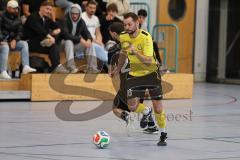 Lotto Bayern Hallencup - Lindenkreuzhalle Saison 2024/25 - FC Hitzhofen - DJK München - Maik Wnendt gelb Hitzhofen - XXXXX - Foto: Meyer Jürgen