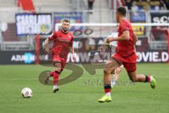 3. Liga; FC Ingolstadt 04 - 1. FC Saarbrücken; Yannick Deichmann (20, FCI) Marcel Costly (22, FCI)
