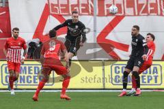 3. Liga; FSV Zwickau - FC Ingolstadt 04; Patrick Schmidt (9, FCI) Frick Davy (19 FSV) Pascal Testroet (37, FCI)