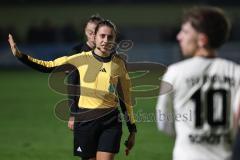 Landesliga - Saison 2024/25 - SV Manching - TSV Aindling - Schiedsrichterin Marie-Theres Mühlbauer - XXXXX - Foto: Meyer Jürgen