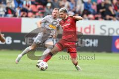 3. Liga; FC Ingolstadt 04 - SSV Jahn Regensburg; Linus Rosenlöcher (19, FCI) Hermes Lucas (27 SSV)