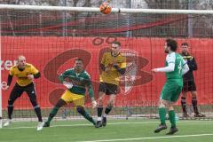 AUDI Amateuercup - Saison 2024/25 - TSV Lichtenau - FC Geisenfeld - Steven Spieß gelb klärt auf der Linie - Christian Kirzinger Torwart Lichtenau - Simon Galler #4 grün Geisenfeld - Foto: Meyer Jürgen