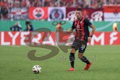 DFB-Pokal; FC Ingolstadt 04 - 1. FC Kaiserslautern; Mladen Cvjetinovic (19, FCI)