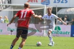 3. Liga; SpVgg Unterhaching - FC Ingolstadt 04; Simon Lorenz (32, FCI) Winklbauer Thomas (11 SpVgg)