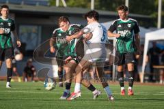 Bezirksliga - Saison 2026/27- TSV Gaimersheim - FC Gerolfing - Gabriel Weiß (Nr.32 - TSV Gaimersheim) - Giulio Conti (Nr.5 - FC Gerolfing) - Foto: Meyer Jürgen