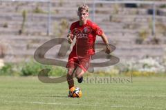 A - Junioren Bundesliga -  Saison 2023/2024 - FC Ingolstadt 04 - FSV Mainz 05 - Max Plath rot FCI - Foto: Meyer Jürgen