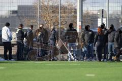 2. Bundesliga Frauen - Saison 2025/26 - FC Ingolstadt 04 Frauen - VFR SW Warbeyen  - Polizeieinsatz am Spielfeldrand - XXXXX - Foto: Meyer Jürgen