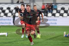 3. Liga; SC Verl - FC Ingolstadt 04; Ausgleich 2:2 Tor Jubel Treffer Simon Lorenz (32, FCI) Jonas Scholz (15, FCI) Marcel Costly (22, FCI)
