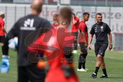 3.Liga - Saison 2023/2024 - Trainingsauftakt - FC Ingolstadt 04 - Cheftrainer Michael Köllner (FCI) -  - Foto: Meyer Jürgen