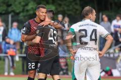 3. Liga; Testspiel; FC Ingolstadt 04 - Borussia Mönchengladbach; Tor Jubel Treffer Felix Keidel (43, FCI) Marcel Costly (22, FCI) Jantschke Tony (24 BMG)