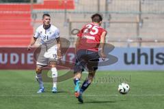 3. Liga; SpVgg Unterhaching - FC Ingolstadt 04; Mladen Cvjetinovic (19, FCI) Jastremski Lenn (25 SpVgg)