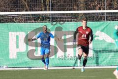 3. Liga; Testspiel; SpVgg Greuther Fürth - FC Ingolstadt 04 - Torwart Marius Funk (1, FCI) schreit nach vorne