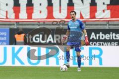 3. Liga; FC Ingolstadt 04 - TSG Hoffenheim II; Torwart Kai Eisele (25, FCI)