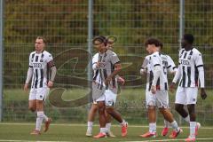 Bayernliga Nord - Saison 2026/27 - FC Ingolstadt 04 II - SV Fortuna Regensburg - Der 1:0 Führungstreffer durch Manuel Distl weiss FCI - jubel - XXXXX -  Foto: Meyer Jürgen