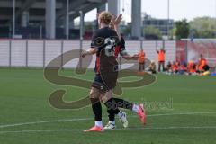 2. Bundesliga Frauen - Saison 2024/25 - FC Ingolstadt 04 Frauen - SCR Altach -  Der 1:0 Führungstreffer durch - Nina Penzkofer (Nr.29 - FCI Frauen) - jubel - XXXXX - Foto: Meyer Jürgen