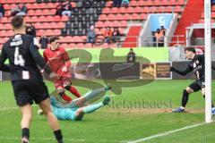 3. Liga; FC Ingolstadt 04 - TSV Havelse; Tor Jubel Treffer Dennis Kaygin (10, FCI) Torwart Opitz Tom (1 TSV) Ilic Marko (14 TSV)