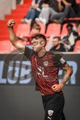 3. Liga; FC Ingolstadt 04 - SSV Ulm 1846; Tor Jubel Treffer Julian Kügel (31, FCI) Faust