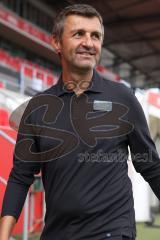 3.Liga - Saison 2023/2024 - FC Ingolstadt 04 -  1. FC Saarbrücken - Cheftrainer Michael Köllner (FCI) - Foto: Meyer Jürgen