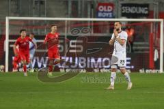 3. Liga - Saison 2024/25 - FC Ingolstadt 04 - SpVgg Unterhaching - Eigentor durch Lukas Fröde (Nr.34 - FCI) - David Kopacz (Nr.29 - FCI)- XXXXX - Foto: Meyer Jürgen