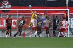 Toto-Pokal - Saison 2023/2024 - FC Ingolstadt 04 - Jahn Regensburg - Torwart Marius  Funk (Nr.1 - FCI) - Foto: Meyer Jürgen