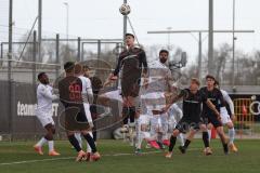 3. Liga - Testspiel - Saison 2025/26 - FC Ingolstadt 04 - SSV 1846 Ulm - Georgios Antzoulas (Nr.6 - FCI) - Andre Becker (Nr.49 - SSV Ulm) - Foto: Meyer Jürgen