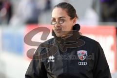 3. Liga; VfL Osnabrück - FC Ingolstadt 04; vor dem Spiel Cheftrainerin Sabrina Wittmann (FCI)
