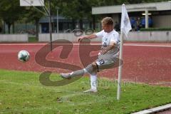 Kreisklasse -  Saison 2023/2024 - TSV Ingolstadt Nord - TSV Großmehring - Benedikt Huber weiss Großmehring beim Eckball - Foto: Meyer Jürgen