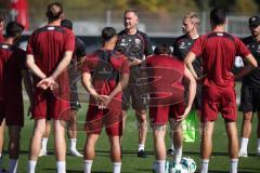 3. Liga - Saison 2026/27 - 1. Trainingseinheit mit Achim Beierlorzer - Cheftrainer Achim Beierlorzer (FCI) - Co-Trainer Markus Feldhoff (FCI) - Foto: Meyer Jürgen