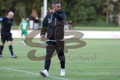 Landesliga - Saison 2024/25 - SV Manching - FSV Pfaffenhofen - Trainer Serkan Demir (SV Manching) vor dem Spiel - XXXXX - Foto: Meyer Jürgen