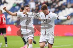 3. Liga; Hannover 96 II - FC Ingolstadt 04; Tor Jubel Treffer Sebastian Grönning (11, FCI) Mladen Cvjetinovic (19, FCI)