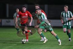 Landesliga - Saison 2025/26 - SV Manching - TSV Aindling - Sebastian Graßl (Nr.10 - SV Manching) - XXXXX - Foto: Meyer Jürgen