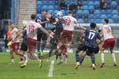 3. Liga - Saison 2025/26 - Waldhof Mannheim  -  FC Ingolstadt 04 - Simon Lorenz (Nr.32 - FC Ingolstadt 04) - Niklas Hoffmann (Nr.6 - Waldhof Mannheim) - Foto: Meyer Jürgen