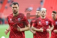 3. Liga; FC Ingolstadt 04 - SSV Jahn Regensburg; vor dem Spiel Lukas Fröde (34, FCI)