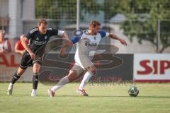 Kreisklasse - Saison 2026/27 - TSV Etting - SV Sandersdorf - Michael Belousow weiss Etting - Michael Detling schwarz Sandersdorf - Foto: Meyer Jürgen