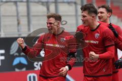 3. Liga - Saison 2025/26 - FC Ingolstadt 04 - VFB Stuttgard II - Simon Lorenz (Nr.32 - FCI) mit dem 1:0 Führungstreffer - jubel - XXXXX - Foto: Meyer Jürgen