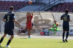 A - Junioren Bundesliga -  Saison 2023/2024 - FC Ingolstadt 04 - FSV Mainz 05 - Mustafa Özden rot FCI - Foto: Meyer Jürgen