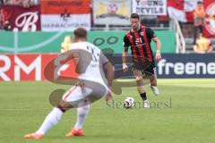 DFB-Pokal; FC Ingolstadt 04 - 1. FC Kaiserslautern; Ryan Malone (16, FCI) Elvedi Jan (33 FCK)