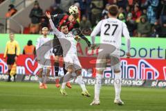 3. Liga; FC Ingolstadt 04 - Energie Cottbus; Benjamin Kanuric (8, FCI) Campulka Tim (4 ECO) Slamar Dennis (27 ECO)