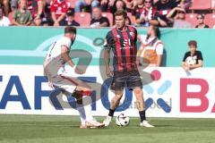 DFB-Pokal; FC Ingolstadt 04 - 1. FC Kaiserslautern; Sebastian Grönning (11, FCI) Tomiak Boris (2 FCK)