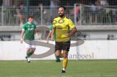 Kreisliga - Saison 2023/2024 - FC Gerolfing - FC Hitzhofen/Oberzell - Der 0:1 Führungstreffer durch Faruk Rencber gelb #6 Hitzhofen -  - jubel - Foto: Meyer Jürgen