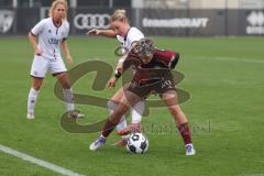 DFB Pokal - Frauen - Saison 2025/26 - FC Ingolstadt 04 Frauen - 1. FC Nürnberg - Jenny Beyer (Nr.8 - FC Ingolstadt Frauen I) - Polaskova Aneta rot Nürnberg - Foto: Meyer Jürgen