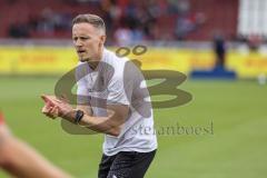 Toto-Pokal Finale; Würzburger Kickers - FC Ingolstadt 04; vor dem Spiel Athletik-Trainer Luca Schuster (FCI)