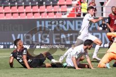 3. Liga; FC Ingolstadt 04 - Hallescher FC; Marcel Costly (22, FCI) Tor Jubel Treffer