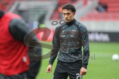 3. Liga; FC Ingolstadt 04 - Rot-Weiss Essen; vor dem Spiel Nishan Velupilay (28 FCI)