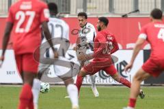 3. Liga; TSV Havelse - FC Ingolstadt 04; Nishan Velupilay (28 FCI) Tugbenyo Jesse (33 TSV) Obed Ugondu (17, FCI)