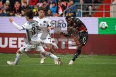 3. Liga - Saison 2026/27 - FC Ingolstadt 04 - SV Wehen Wiesbaden - Obed Ugondu (Nr.17 - FCI) mit dem 2:2 Ausgleichstreffer - jubel - XXXXX - Foto: Meyer Jürgen