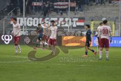 3. Liga - Saison 2025/26 - Waldhof Mannheim  -  FC Ingolstadt 04 - Enttäuschte Gesichter nach dem Spiel - XXXXX - Foto: Meyer Jürgen