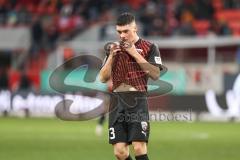3. Liga; FC Ingolstadt 04 - 
Rot-Weiss Essen; ärgert sich, Torchance Felix Keidel (43, FCI)